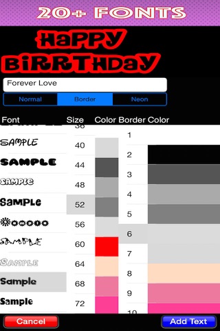 Happy Birthday Cards and Frarmes screenshot 4