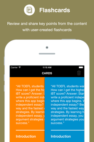 Scoring Strategies for the TOEFL iBT screenshot 2