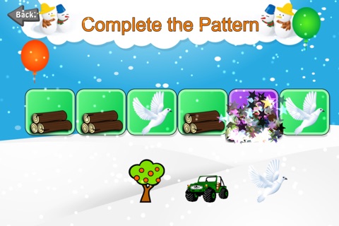 Snowfall Preschool Kids Mania screenshot 3