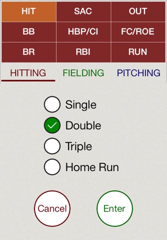 Stat Tap Baseball screenshot 3