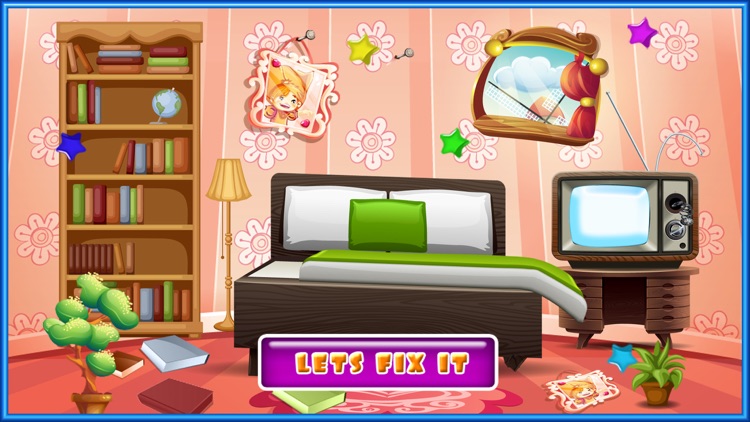 House Makeover – Fix the home accessories & clean up the rooms in this kid’s game screenshot-3