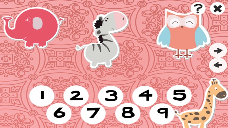 Animal counting game for babies: Learn to count the numbers with baby stuff screenshot-4