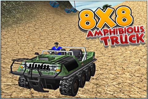 8X8 Amphibious Truck screenshot 3