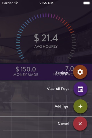 iTips - Calculate Your Tip Earnings & Hourly Wage screenshot 2