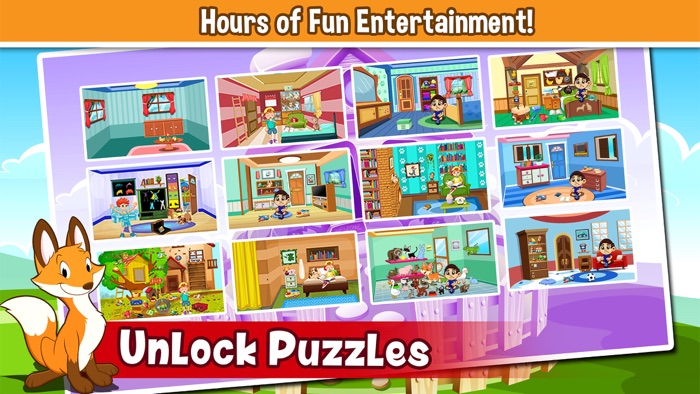 Animal Hidden Object Puzzle Room Quiz - can you escape the best pet door in a close up guess pics game for kids