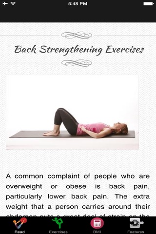 Back Strengthening Exercises - Relief or Rehabilitation screenshot 3