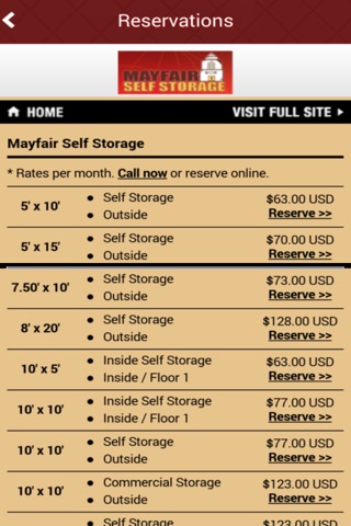 Mayfair Self Storage Fresno screenshot 4