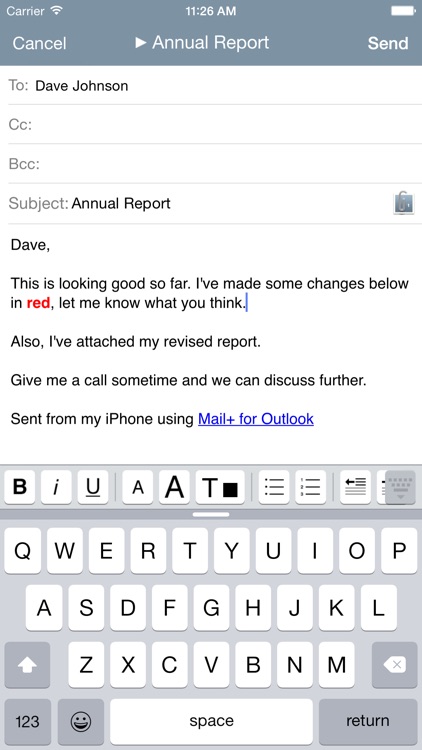 Mail+ for ActiveSync screenshot-3