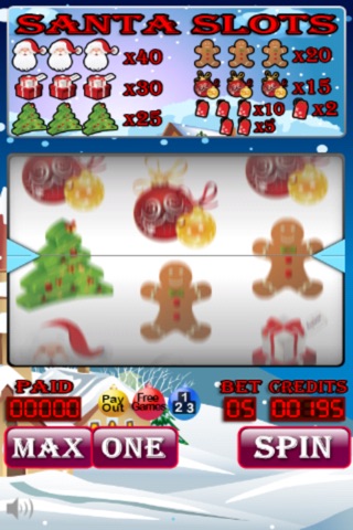 Santa Slots Pro - Christmas Themed Vegas Style Slots! screenshot 2