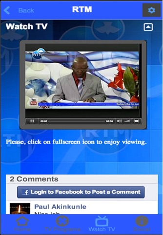 RTM Mobile TV screenshot 4