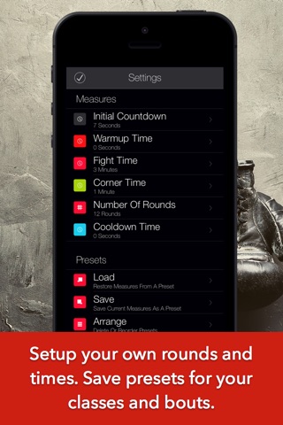 Boxing Stopwatch - Timer For MMA, Rounds And Boxing Fight Workouts And Gym Practice screenshot 3