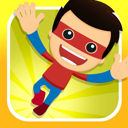 A Clumsy Superhero - Awesome Warrior Flying Race icon