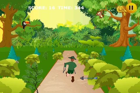 Hunter Runner Games - Endless Jungle Speedy Rush screenshot 3