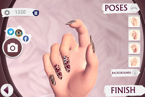 Nail Art Beauty Salon Game: Cute Designs and Manicure Ideas for Girls screenshot 2