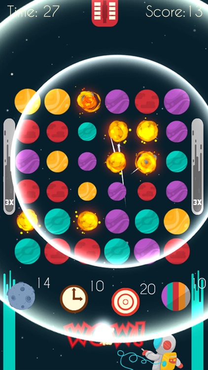 Planet Clash - Matching Dots