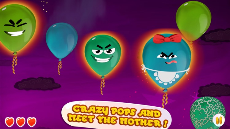 Sneaky Balloons : The big pop confetti party - Tap balloon free game for kids, boys and girls - Unexpected ninja adventure in Sky Tower - Cool winter edition for toddlers