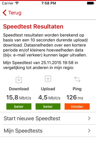 Vodafone Net Perform screenshot 3