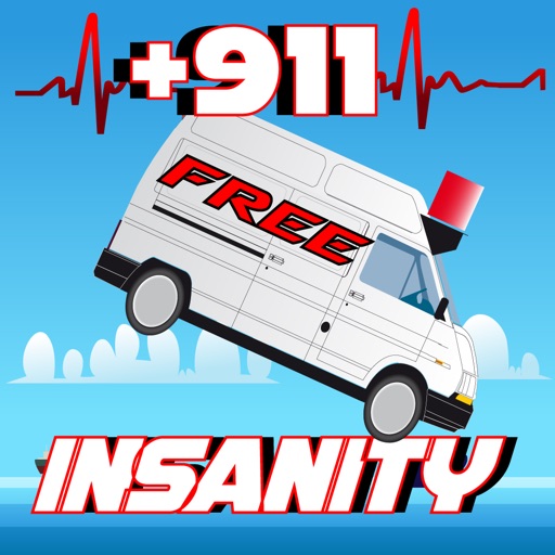 +911 Insanity-Ambulance Truck Stunt Driving Madness icon