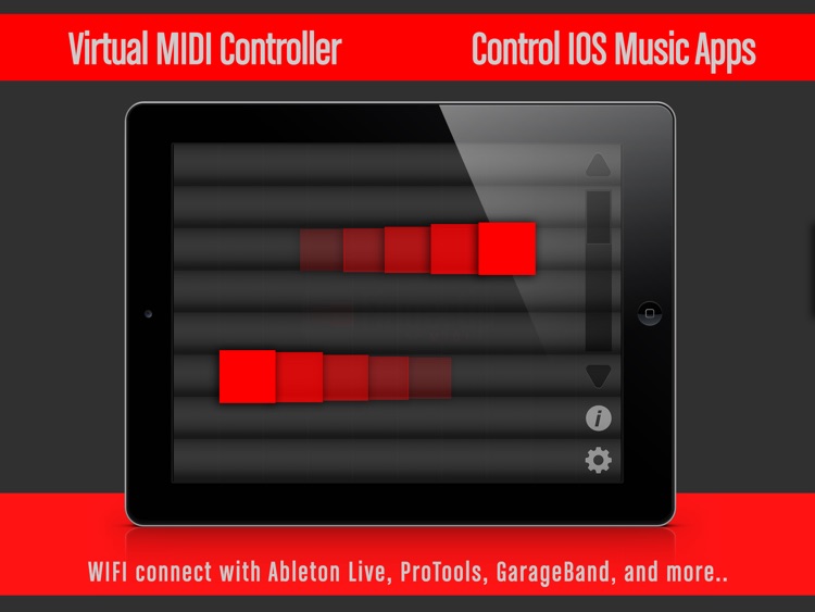 Fingertip MIDI HD - Virtual piano controller for PRO beat studio and music production. screenshot-0