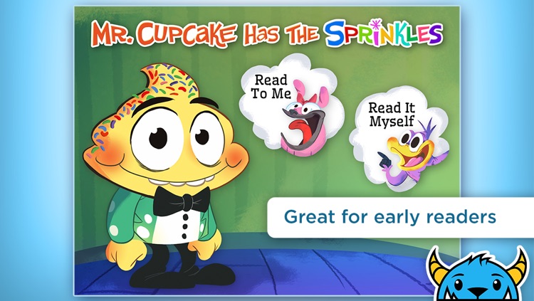 Mr. Cupcake Has The Sprinkles – An Interactive Animated Storybook App For Kids HD