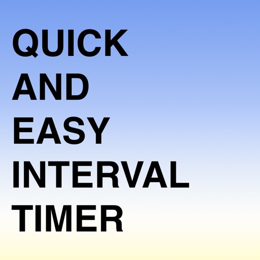 Quick and Easy Interval Timer