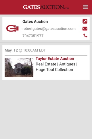 Gates Auction screenshot 2