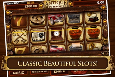 Antique Slots Classic Casino Simulation 777 Machines Free screenshot 3