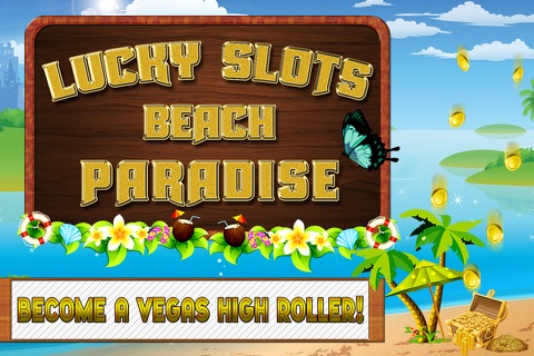 LUCKY SLOTS BEACH PARADISE – A FUN  JACKPOT  VEGAS 777 MEGA DOUBLEDOWN CASH BASH PARTY screenshot 3
