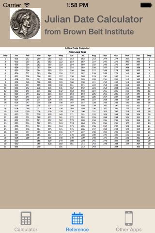 Julian Date Calc screenshot 2