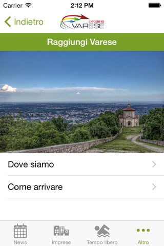 Varese for Expo 2015 screenshot 4