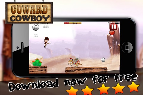 Coward Cowboy -  wild west shooting game 2014 screenshot 3