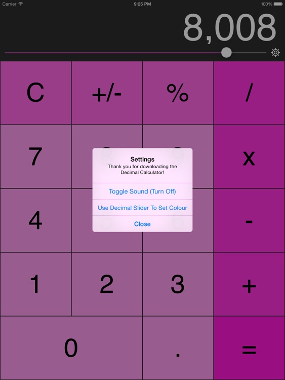 Decimal Calculator (No Ads, Links or IAP) screenshot-4