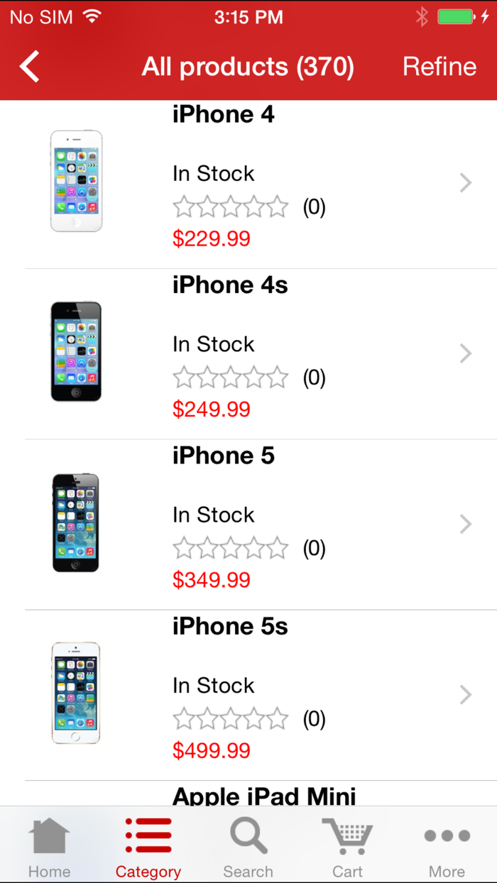 Catel Mobile Store App