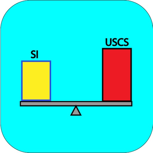 SI To USCS unit Conversion iOS App