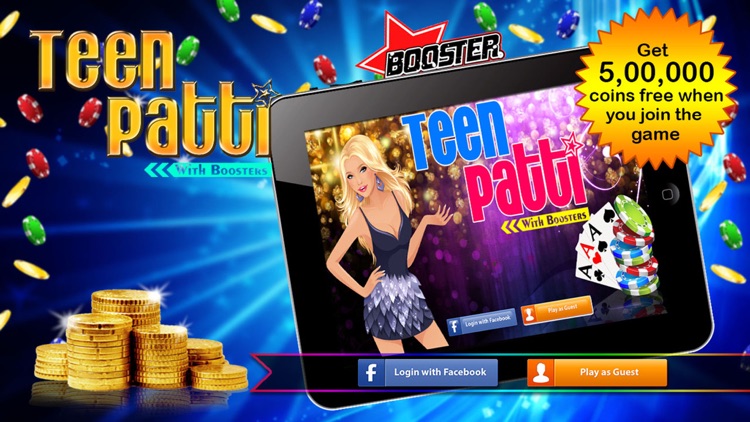 Booster Teen Patti-Three Card Poker screenshot-0