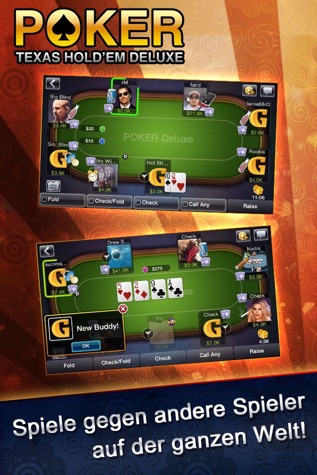 Texas HoldEm Poker Deluxe Intl screenshot 4