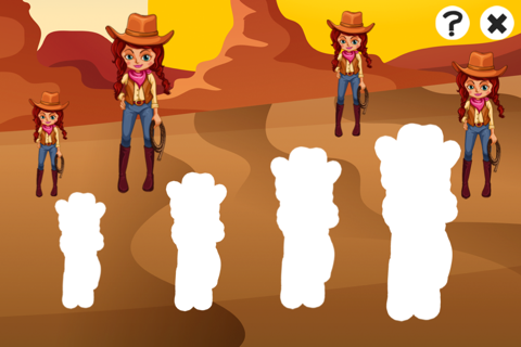 A Cowboys & Indians Children Learning Game screenshot 4