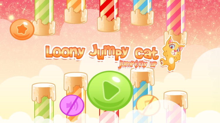 Loony Jumpy Cat Jump & Fly UP - Sweet Kitty's Adventures in Gummy Candy World