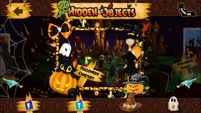 2014 Halloween party with friends : hidden objects(圖4)-速報App