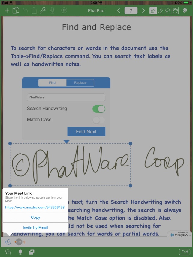 PhatPad Screenshot