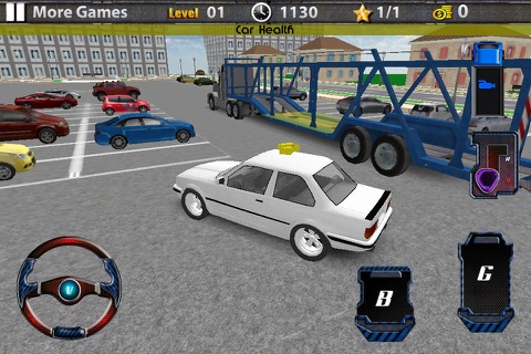 Car Transporter Truck Drive 3D screenshot 2