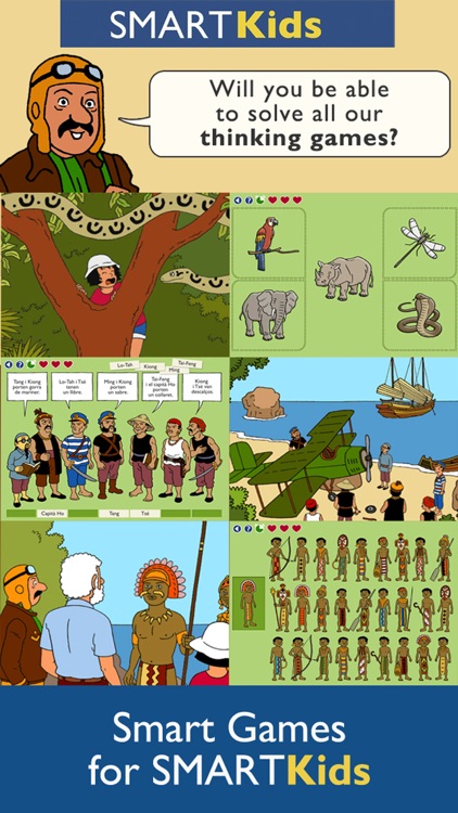 Smart Kids : Papuan Trap - Intelligent thinking activities to improve brain skills for your family and school