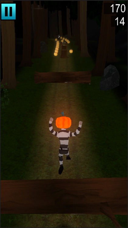 Prison Escape Pumpkin Head Halloween Runner 3D screenshot-3