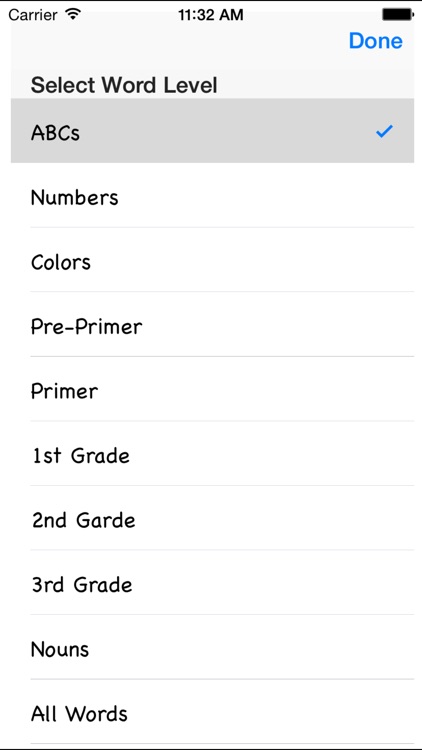 Sight Word Flashcards