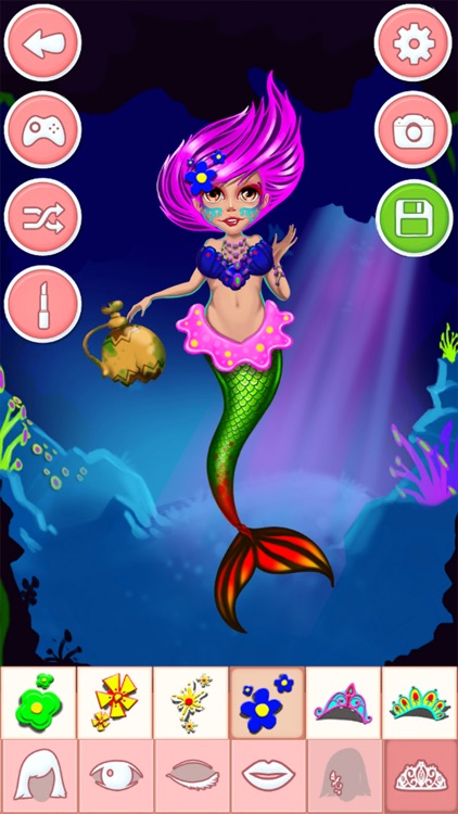 Mermaid Dressup&Makeup - A Mermaid Princess Salon Spa Makeover