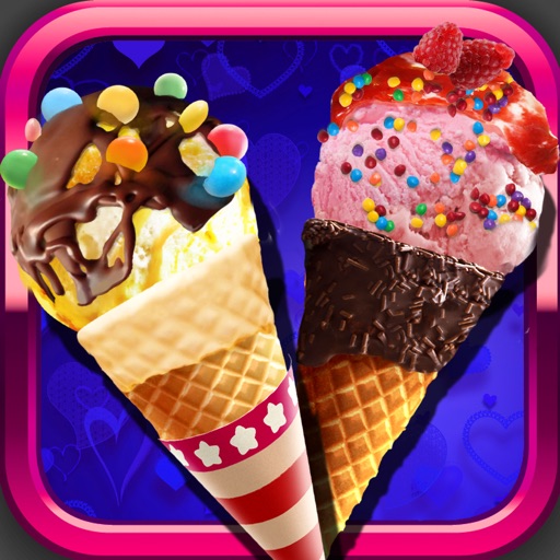 Kids Ice Cream Parlor Frozen Treats - Free Cooking Maker Games icon