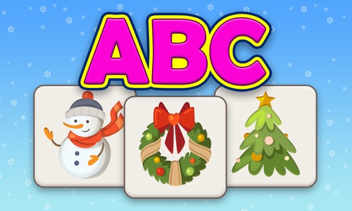 ABC Christmas Memory Matching Card Games