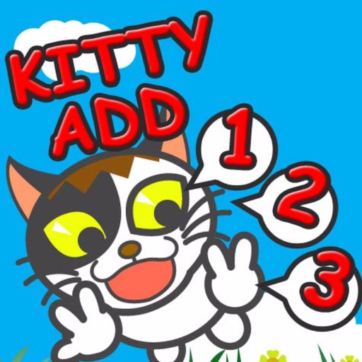 Kitty Add 1,2,3 Maths iOS App