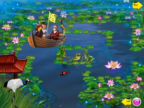 Momotaro Interactive Story Book for Kids - educational kids classic fairy tale screenshot 3