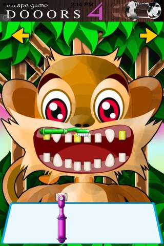 Animal Wildlife Dentist - Cute Baby Wild Animal Vet Salon Game for Kids Free screenshot 2